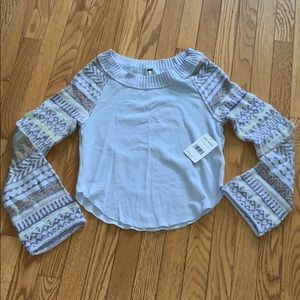NWTS Free People Women’s fairground thermal
